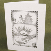 Image of Holidays at Hand Shadows / set of 8