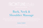 Image of Back, Neck & Shoulder Massage Gift Voucher