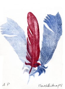 Image of 3 Feathers by Clare Whitney