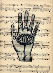 Image of Hand + Music by Clare Whitney