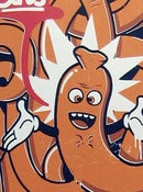 Image of Alles hat ein Ende...(silkscreen print)