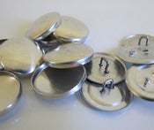 Image of Additional  {looped} metal button shells