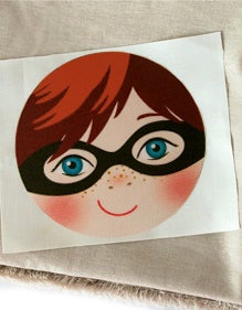 Image of Ooshka Boy Fabric Face Panel