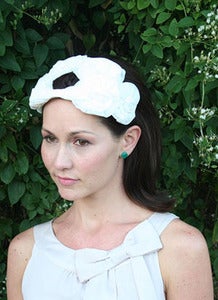 Image of Alexandra - Late 1950's Vintage Bridal Hat