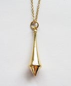 Image of Emaline Queen Chess Pendant - 18K