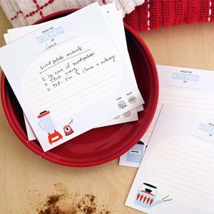 Image of "Pass-Along" Recipe Cards