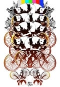 Image of Major Taylor Print Ltd. Ed. - Rainbow