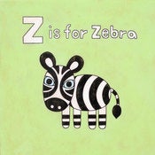 Image of Zebra Art Print