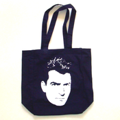 Image of "Charlie Sheen" Tote Bag - Navy + FREE digital EP
