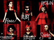 Image of The Path - Red Girls posters