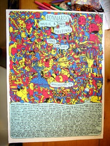 Image of Bonnaroo Poster