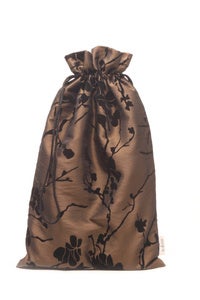 Image of Black on Olive Shoe Bag
