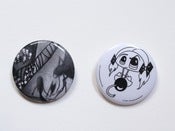 Image of "Black and White" Button Set