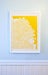 Image of Yellow Silk-Screen Printed Map of San Francisco