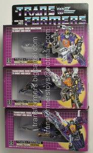 Image of G1 Unofficial Replica Insecticons (bombshell, kickback,shrapnel)