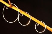 Image of Curl Hoop Earrings