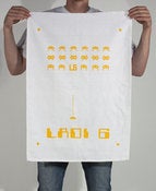 Image of Ladi6 - Space Invader Teatowel