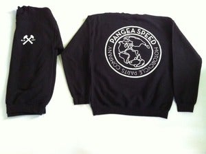 Image of supercontinent crew neck sweat shirt