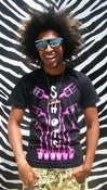 Image of Black and Fuchsia SHOTS Tee