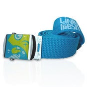 Image of Aqua Keith Canvas Belt