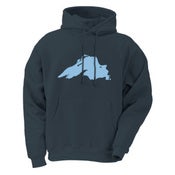 Image of Lake Superior Hoodie - Heather Gray