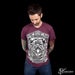 Image of Solitary Cranberry Tri-Blend Unisex