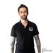 Image of Anchor Black Polo Unisex