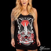 Image of Wake Black Racerback Dress Womens