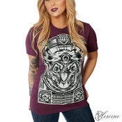 Image of Solitary Cranberry Tri-Blend Unisex