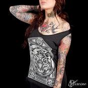 Image of Solitary Black Tank Tri-Blend Unisex