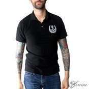 Image of Anchor Black Polo Unisex