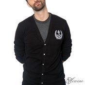 Image of Anchor Black Cardigan Unisex