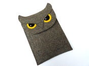 Image of Owl - Kindle sleeve - MADE TO ORDER