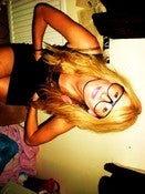 Image of Hannah's Geek glasses. (&HANDWRITTEN LETTER)