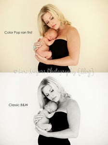 Image of Keri Meyers Classic Black & White Action