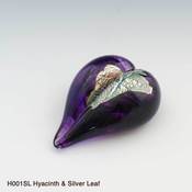 Image of Silver Leaf Heart
