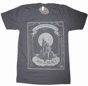 Image of Timber Men's T-shirt "Man and beast on charcoal"