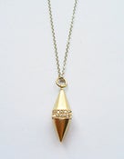 Image of Charlotte King Chess Pendant - 18K