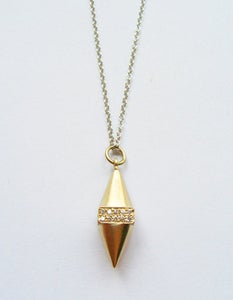 Image of Charlotte King Chess Pendant - 18K