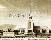 Image of Gila Valley Arizona LDS Mormon Temple Art 001 - Personalized LDS Temple Art