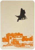 Image of Veilleur de nuit / Night Watch (Linogravure / Linocut)