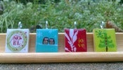 Image of Holiday Scrabble Tile Pendants