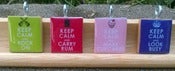 Image of Keep Calm and... Scrabble Tile Pendant
