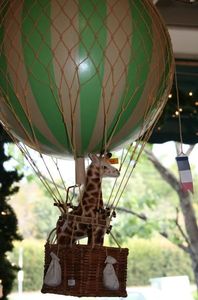 Image of Steiff Giraffe in Balloon SOLD