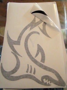 Image of Medium Shark Decal