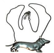 Image of sausage dog silver
