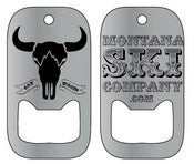Image of MSC Dog Tag Bottle Opener Keychain