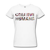 Image of CREATIVE HUMANS/Female AA Slim Fit Tee