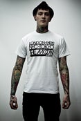 Image of The Moon//T-Shirt//White