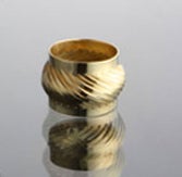 Image of Gold-Plated Compression Ring
